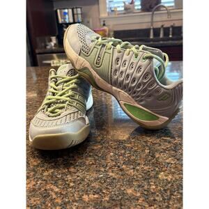Prince T22 Women's Court Shoes Gray/Mint Size 7.5